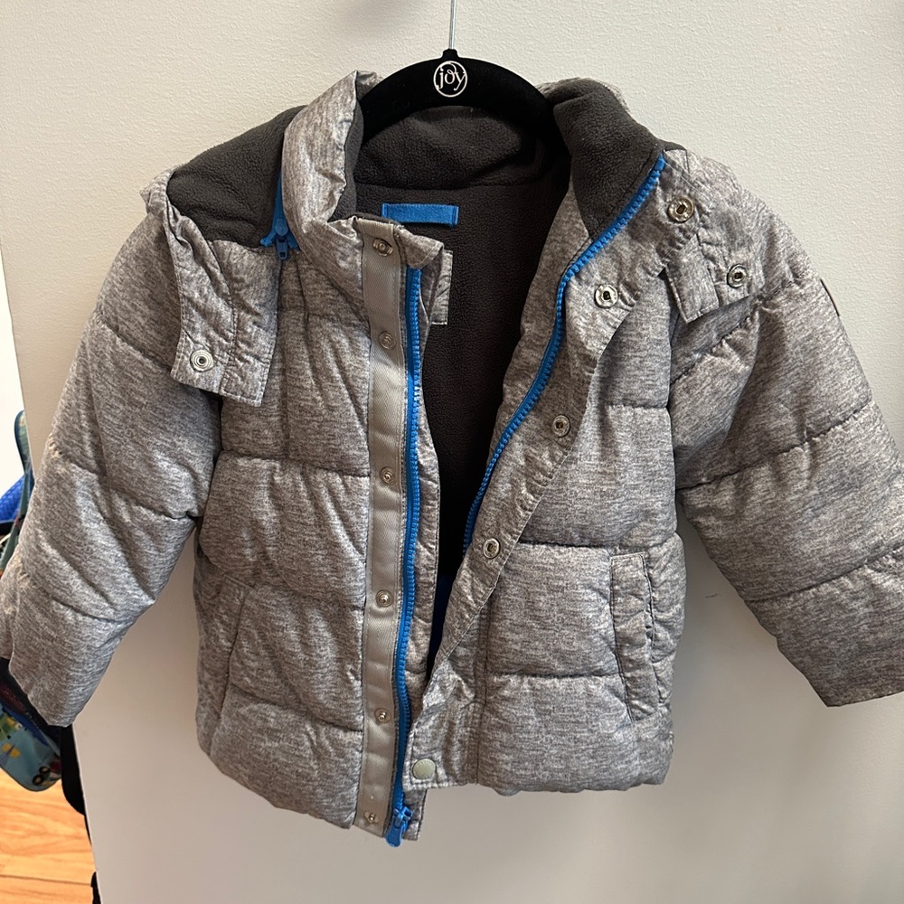 Grey Cold control Toddler puffer jacket!